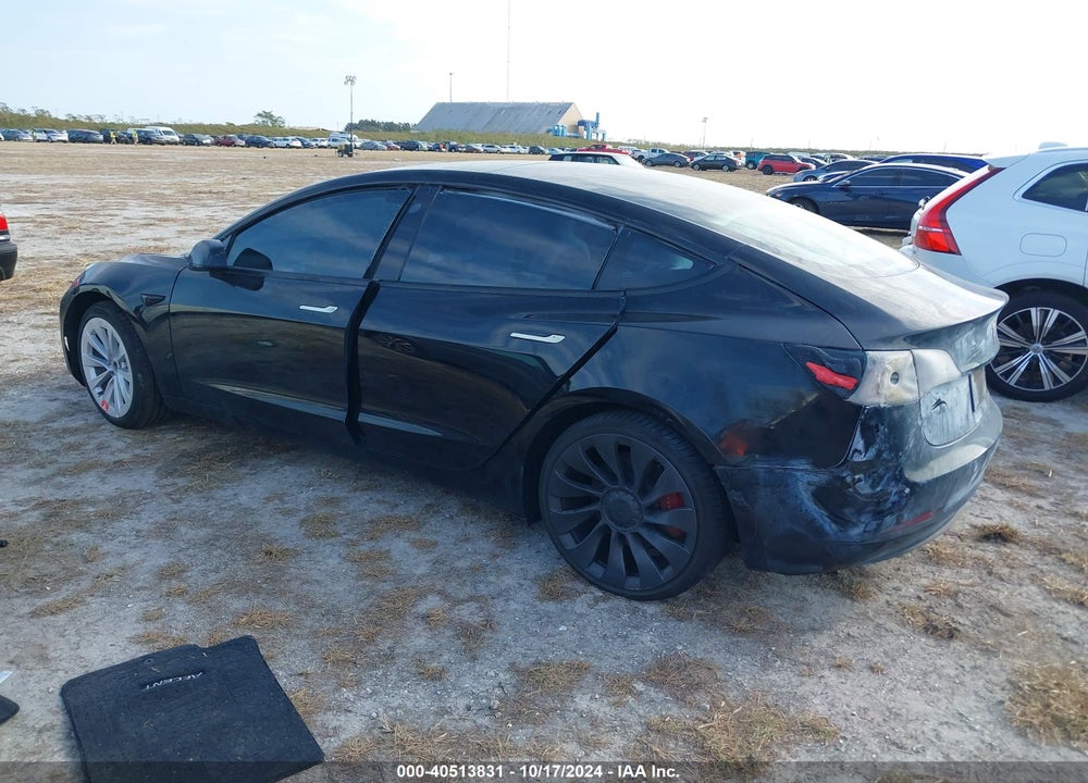 2021 TESLA MODEL 3 PERFORMANCE DUAL MOTOR ALL-WHEEL DRIVE VIN: 5YJ3E1EC7MF092545