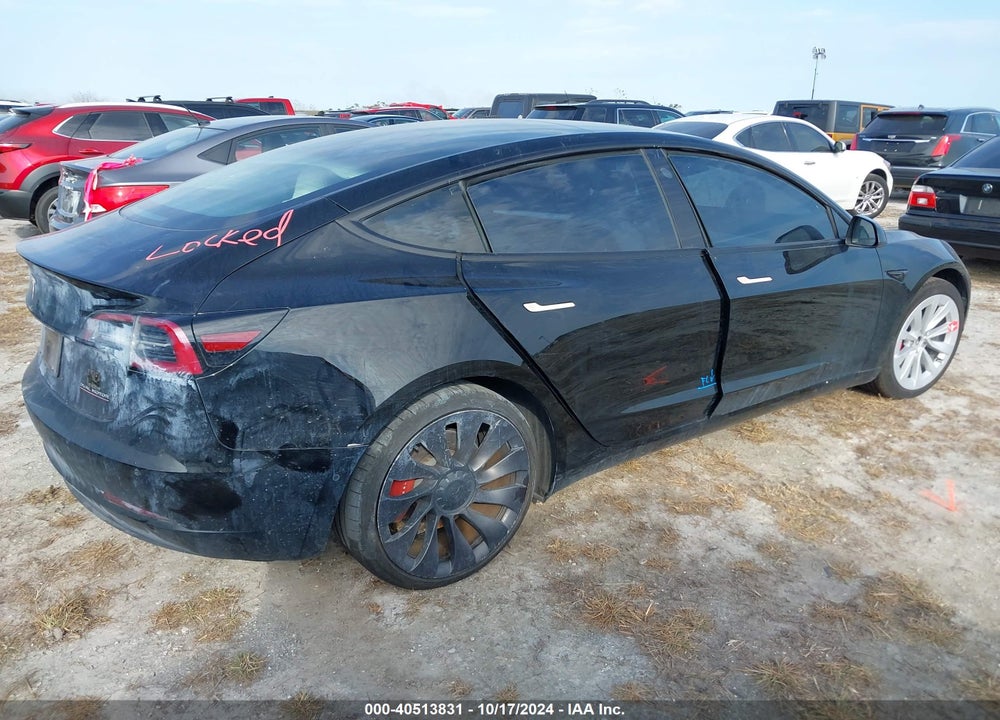 2021 TESLA MODEL 3 PERFORMANCE DUAL MOTOR ALL-WHEEL DRIVE VIN: 5YJ3E1EC7MF092545