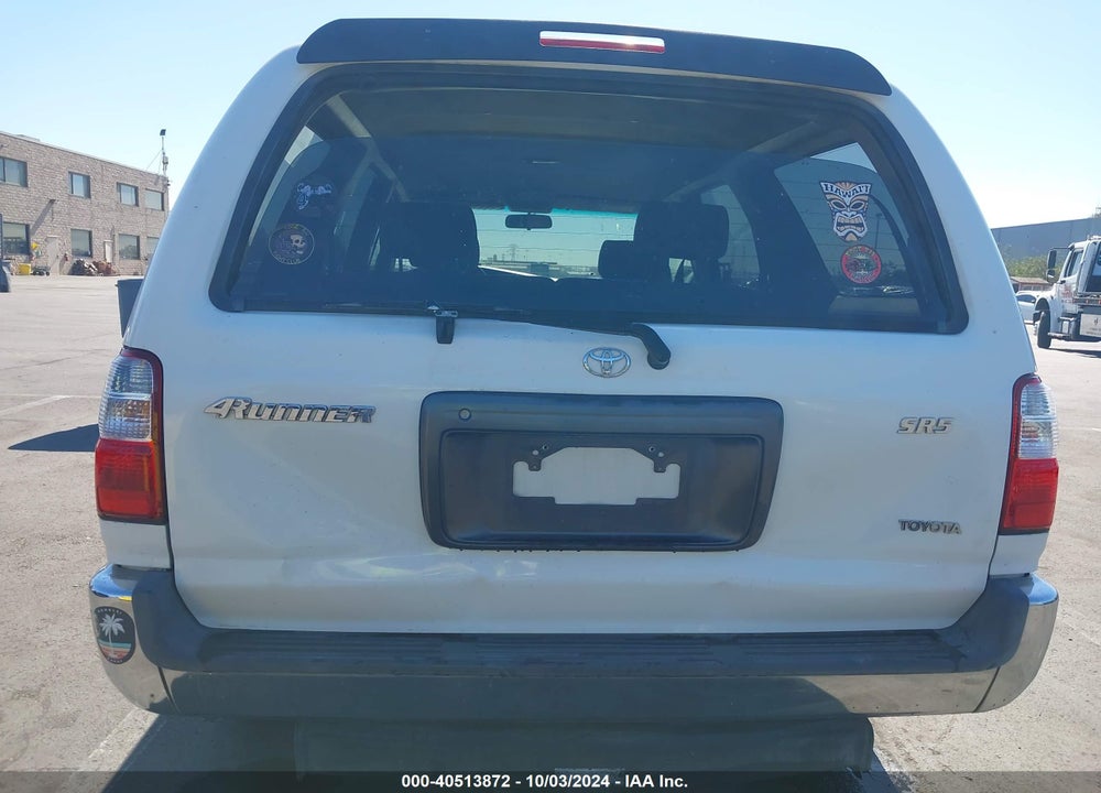 2001 TOYOTA 4RUNNER SR5 V6 VIN: JT3GN86RX10211684