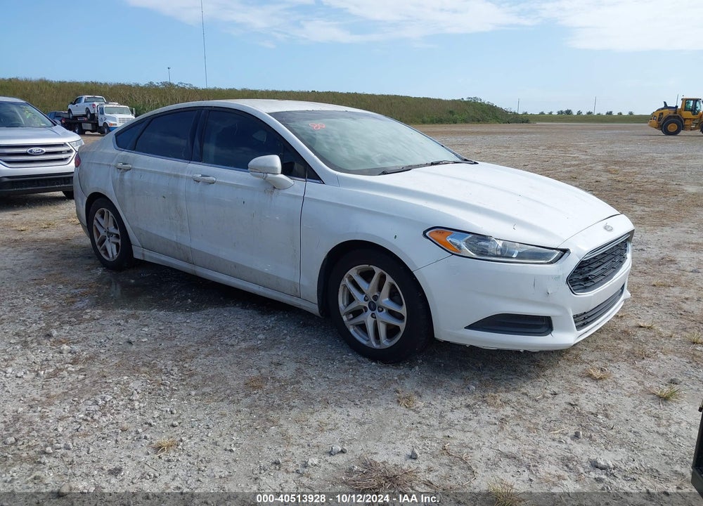 2016 FORD FUSION SE VIN: 3FA6P0H75GR121405