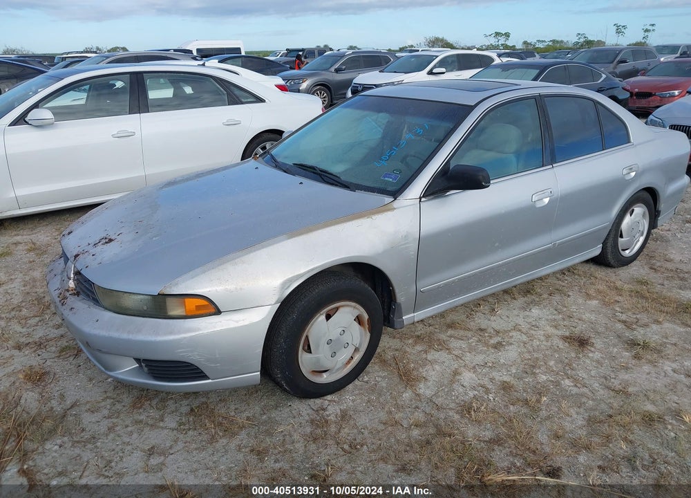2002 MITSUBISHI GALANT ES/LS VIN: 4A3AA46G62E057271