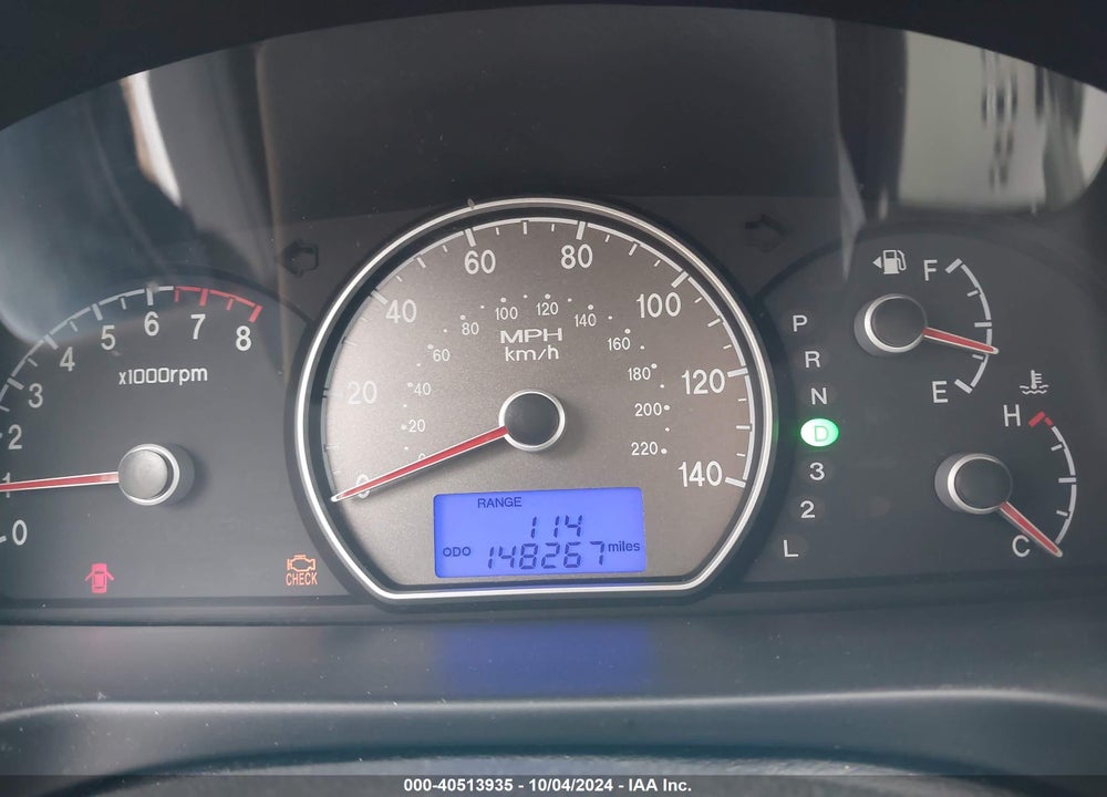 2009 HYUNDAI ELANTRA SE VIN: KMHDU46D09U622784