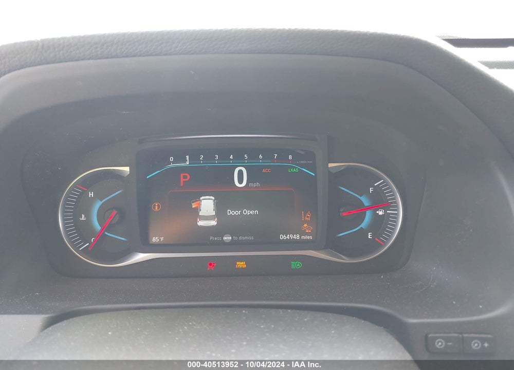 2022 HONDA PILOT AWD TRAILSPORT VIN: 5FNYF6H85NB035821