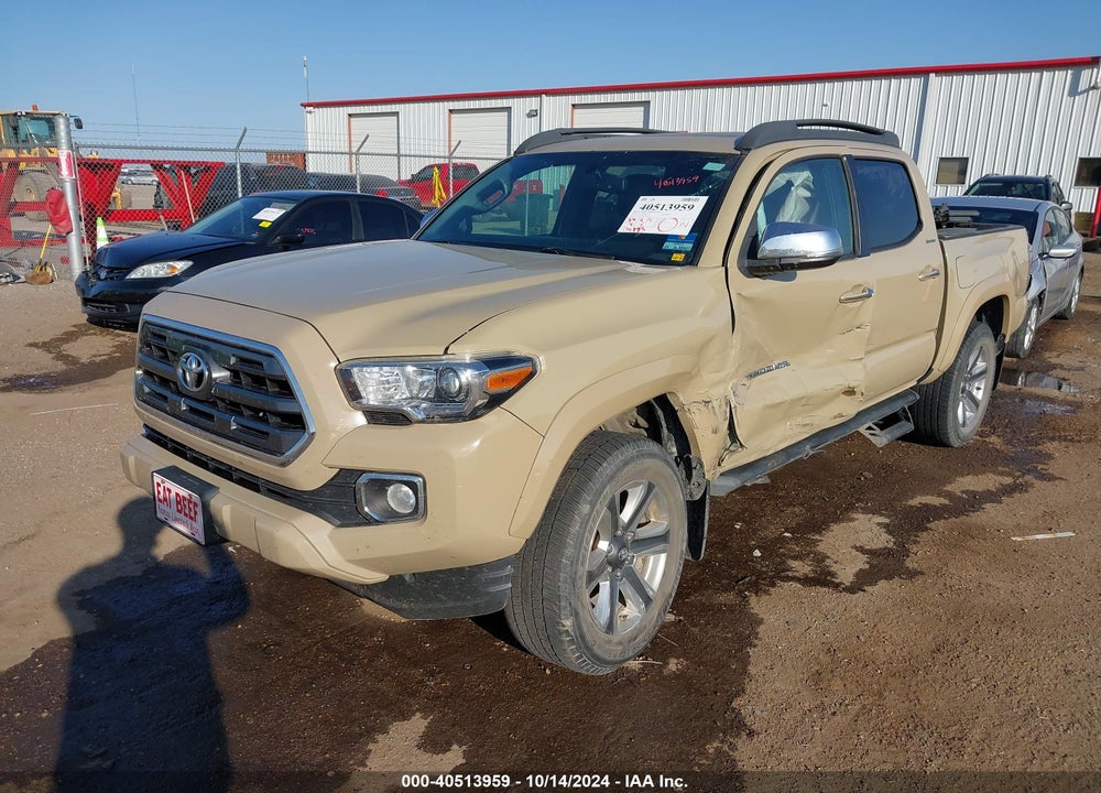 2016 TOYOTA TACOMA LIMITED VIN: 3TMGZ5AN7GM028025