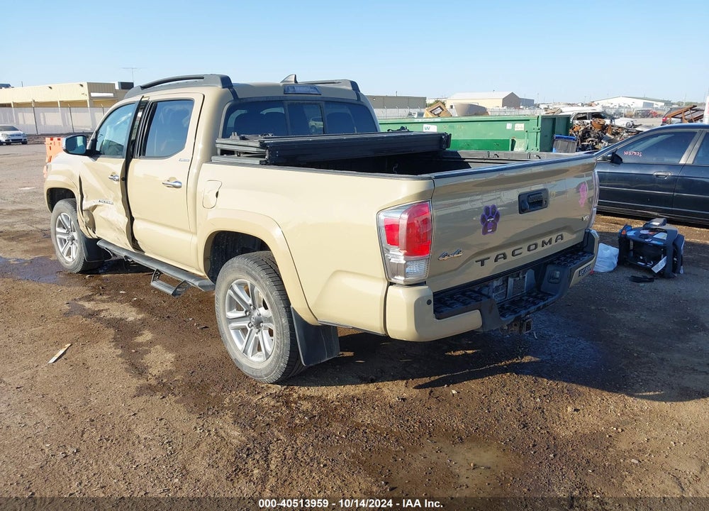 2016 TOYOTA TACOMA LIMITED VIN: 3TMGZ5AN7GM028025