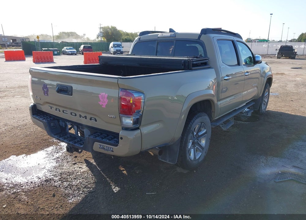 2016 TOYOTA TACOMA LIMITED VIN: 3TMGZ5AN7GM028025