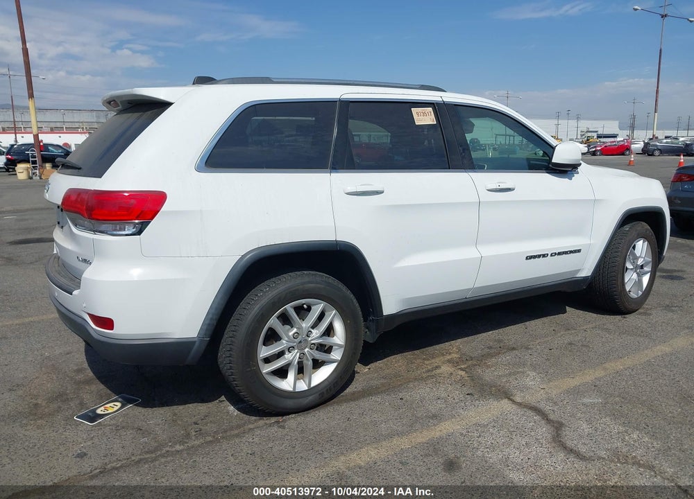 2017 JEEP GRAND CHEROKEE LAREDO 4X2 VIN: 1C4RJEAG6HC605969