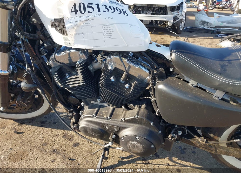2017 HARLEY-DAVIDSON XL1200 FORTY-EIGHT VIN: 1HD1LC311HC438584