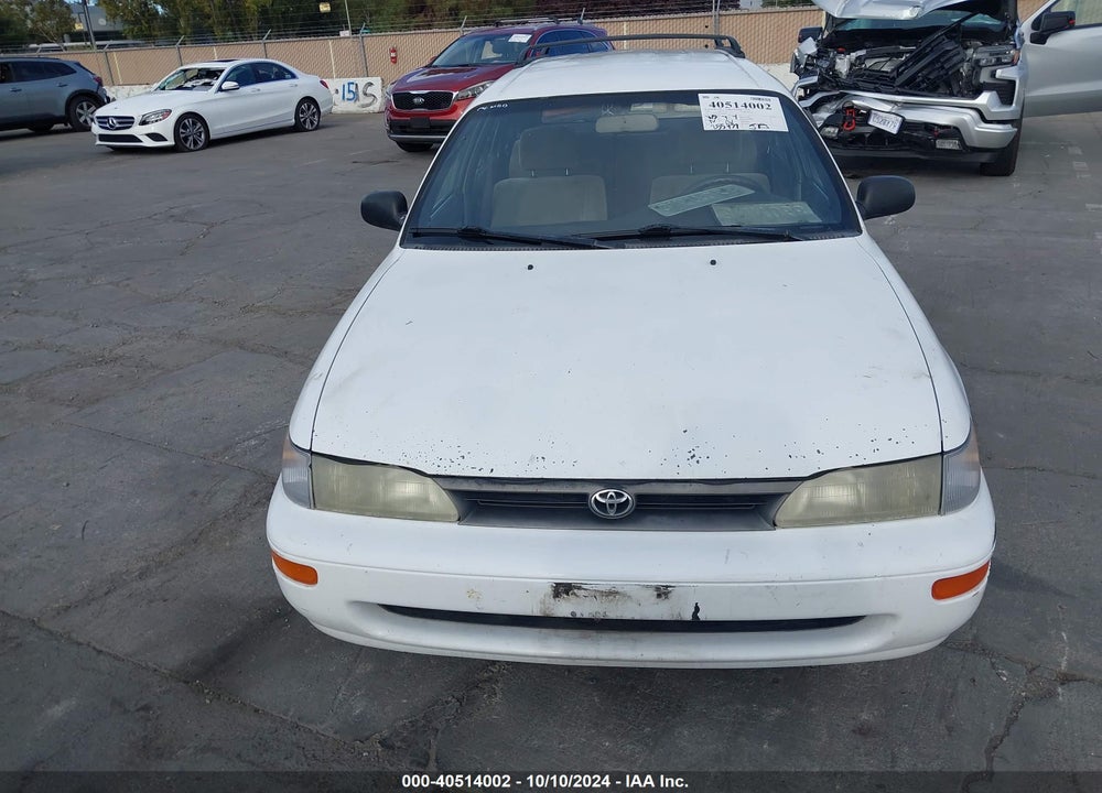 1995 TOYOTA COROLLA DX VIN: JT2AE09V7S0106090