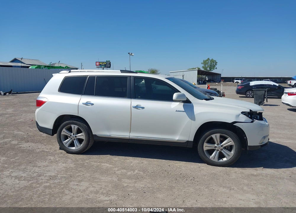 2012 TOYOTA HIGHLANDER LIMITED V6 VIN: 5TDYK3EH5CS080846