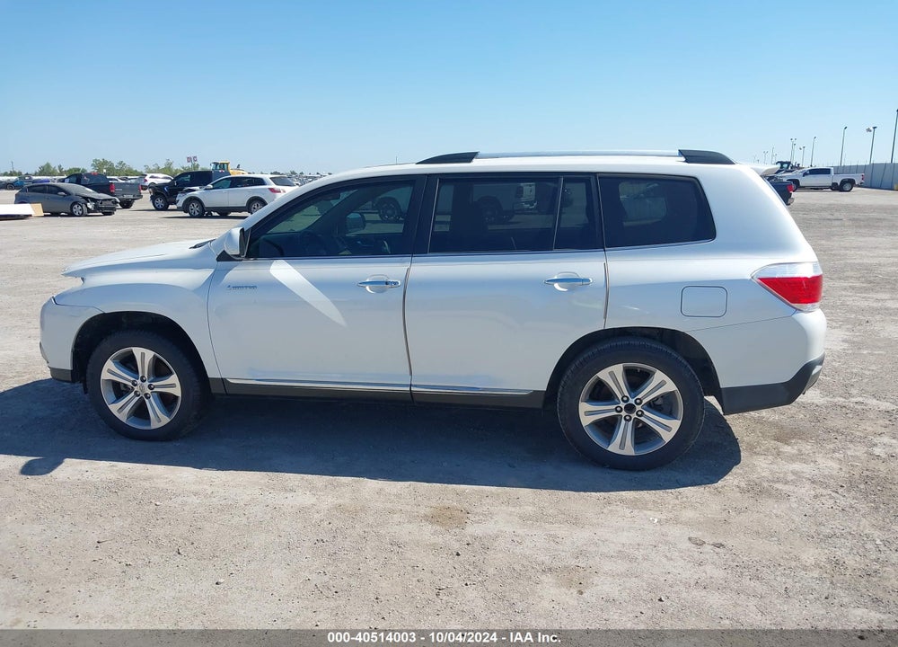 2012 TOYOTA HIGHLANDER LIMITED V6 VIN: 5TDYK3EH5CS080846