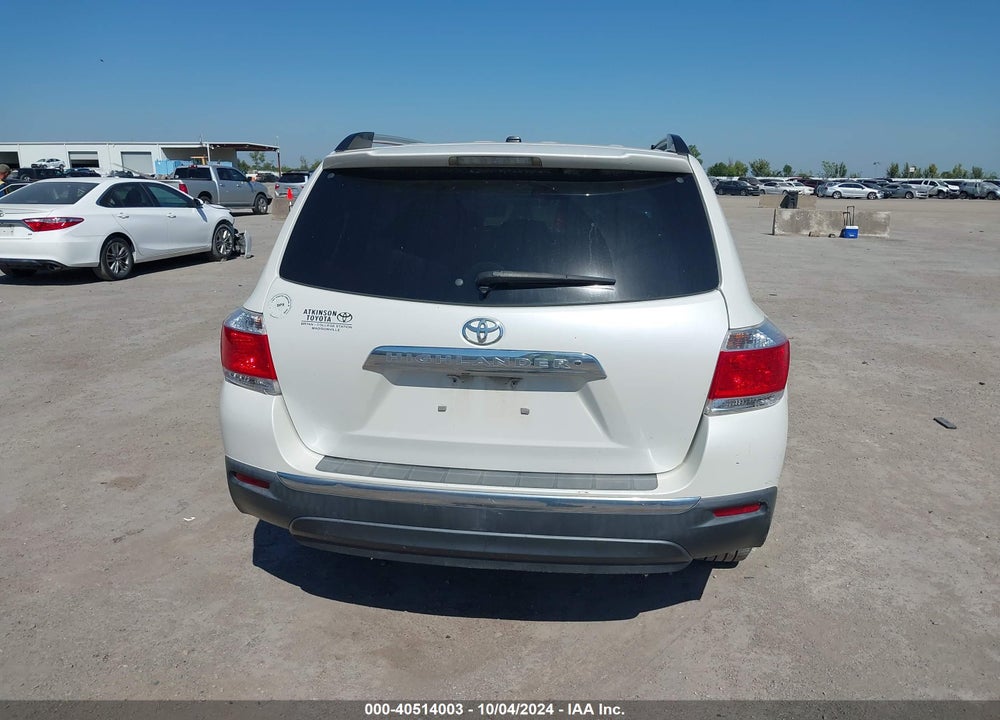 2012 TOYOTA HIGHLANDER LIMITED V6 VIN: 5TDYK3EH5CS080846
