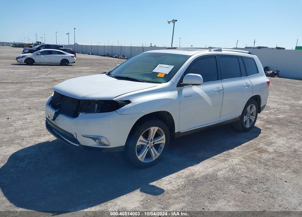 2012 TOYOTA HIGHLANDER LIMITED V6 VIN: 5TDYK3EH5CS080846