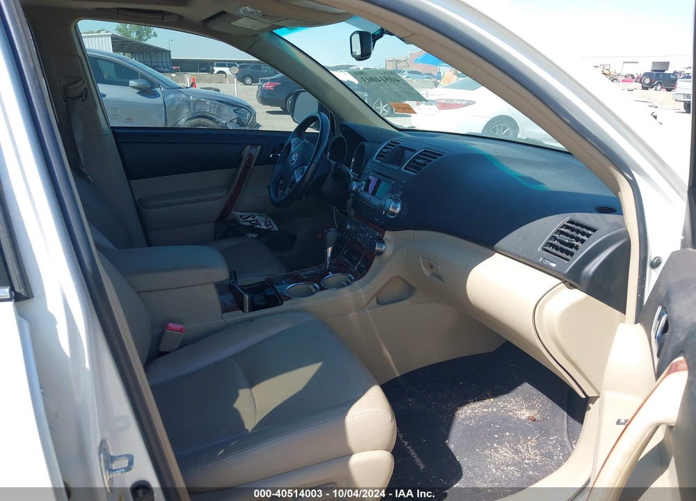 2012 TOYOTA HIGHLANDER LIMITED V6 VIN: 5TDYK3EH5CS080846