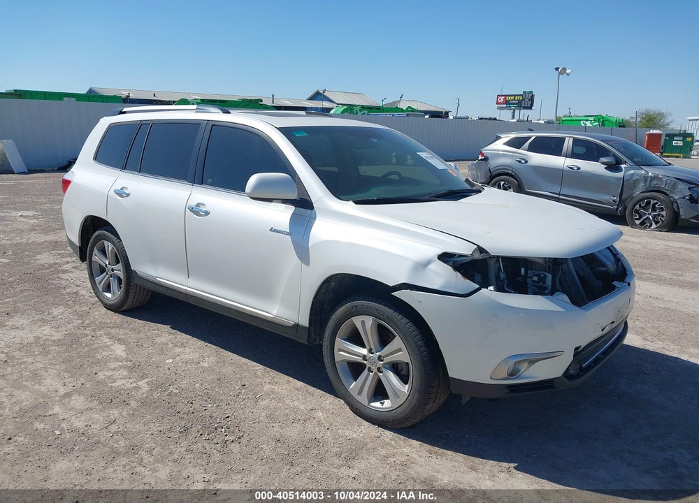 2012 TOYOTA HIGHLANDER LIMITED V6 VIN: 5TDYK3EH5CS080846