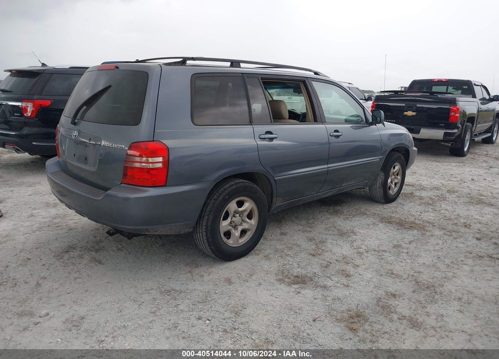 2003 TOYOTA HIGHLANDER VIN: JTEGD21A230070671