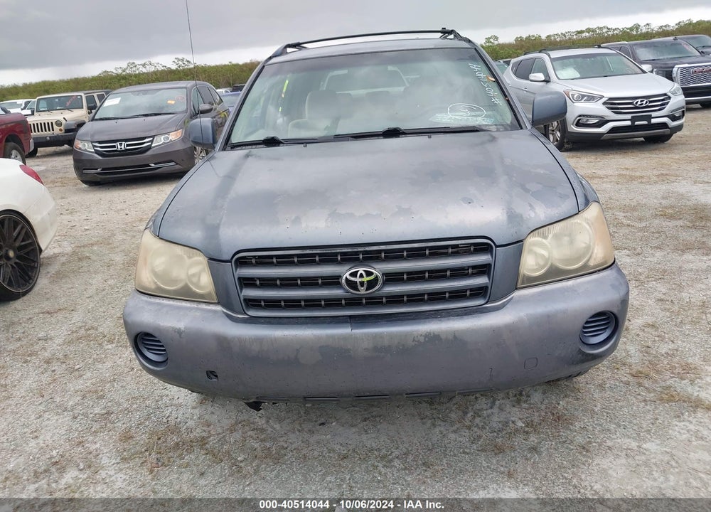 2003 TOYOTA HIGHLANDER VIN: JTEGD21A230070671