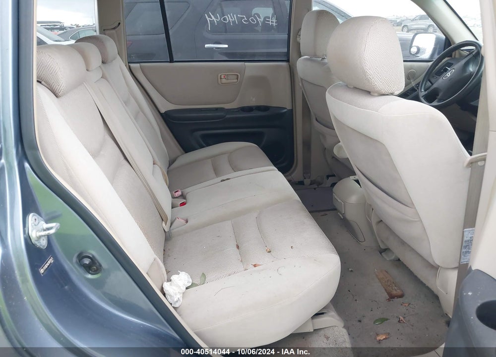 2003 TOYOTA HIGHLANDER VIN: JTEGD21A230070671