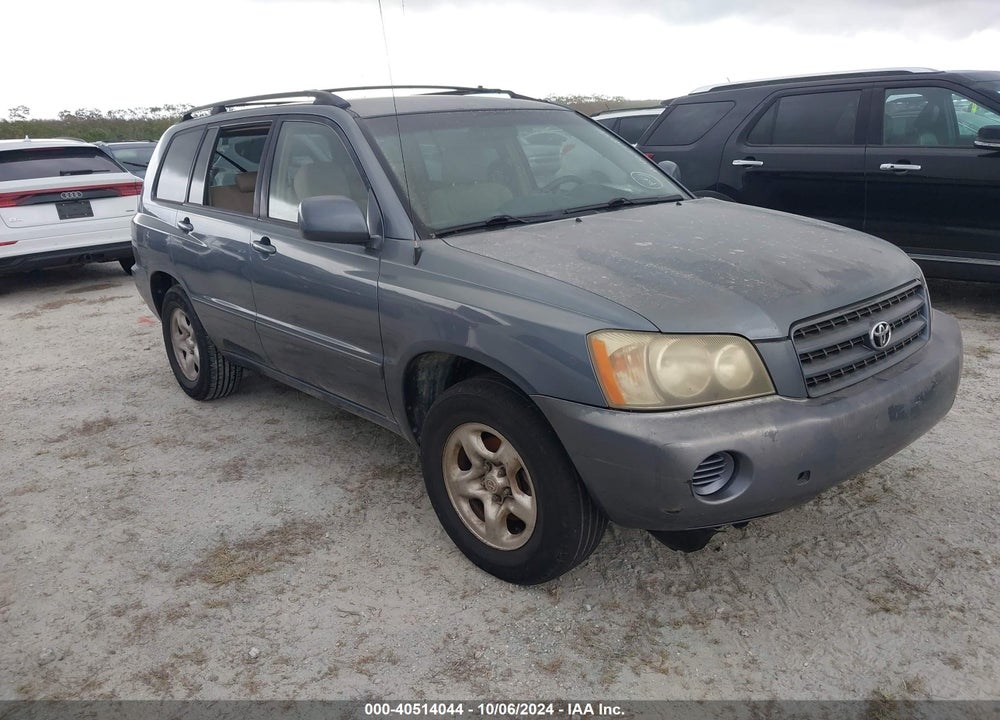 2003 TOYOTA HIGHLANDER VIN: JTEGD21A230070671