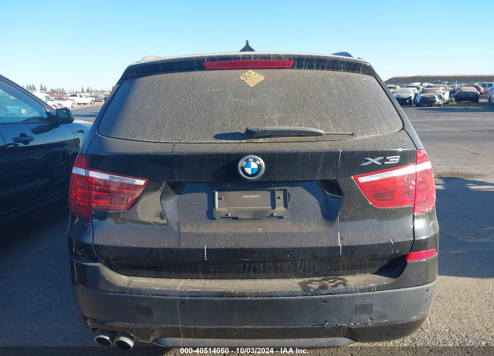 2014 BMW X3 XDRIVE28I VIN: 5UXWX9C51E0D40087