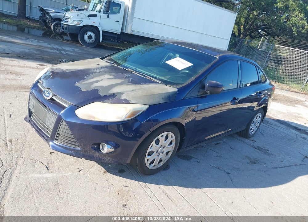 2012 FORD FOCUS SE VIN: 1FAHP3F2XCL163336
