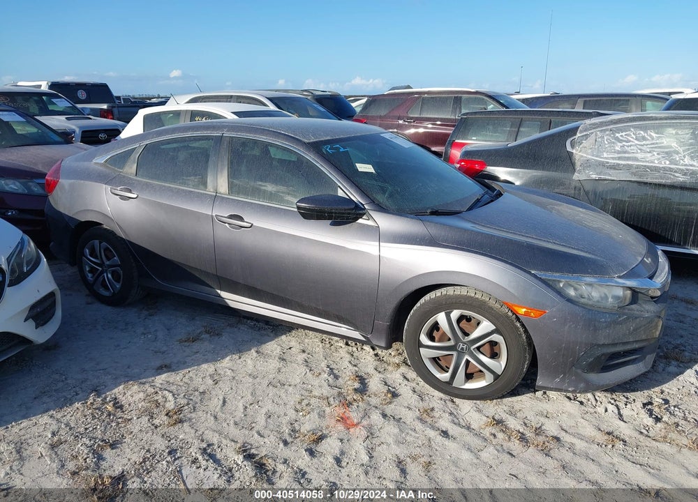 2018 HONDA CIVIC LX VIN: 2HGFC2F55JH599878