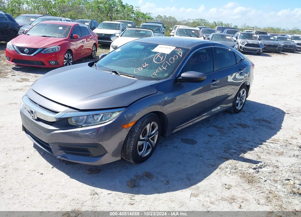 2018 HONDA CIVIC LX VIN: 2HGFC2F55JH599878