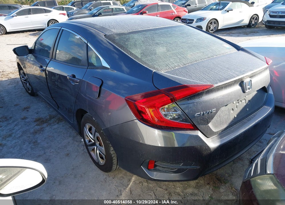 2018 HONDA CIVIC LX VIN: 2HGFC2F55JH599878