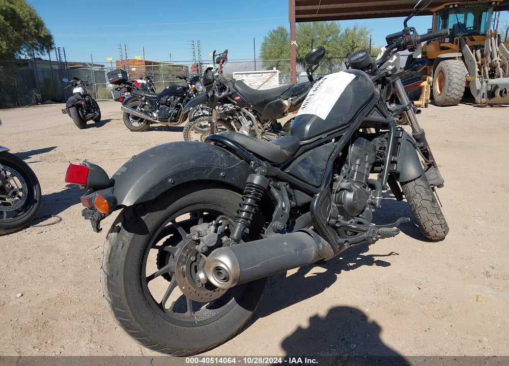 2019 HONDA CMX300 VIN: MLHNC5305K5200753