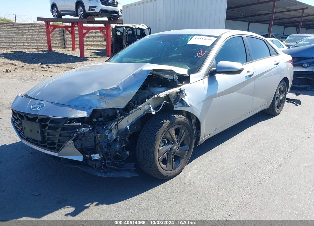 2021 HYUNDAI ELANTRA SEL VIN: 5NPLM4AG9MH044477
