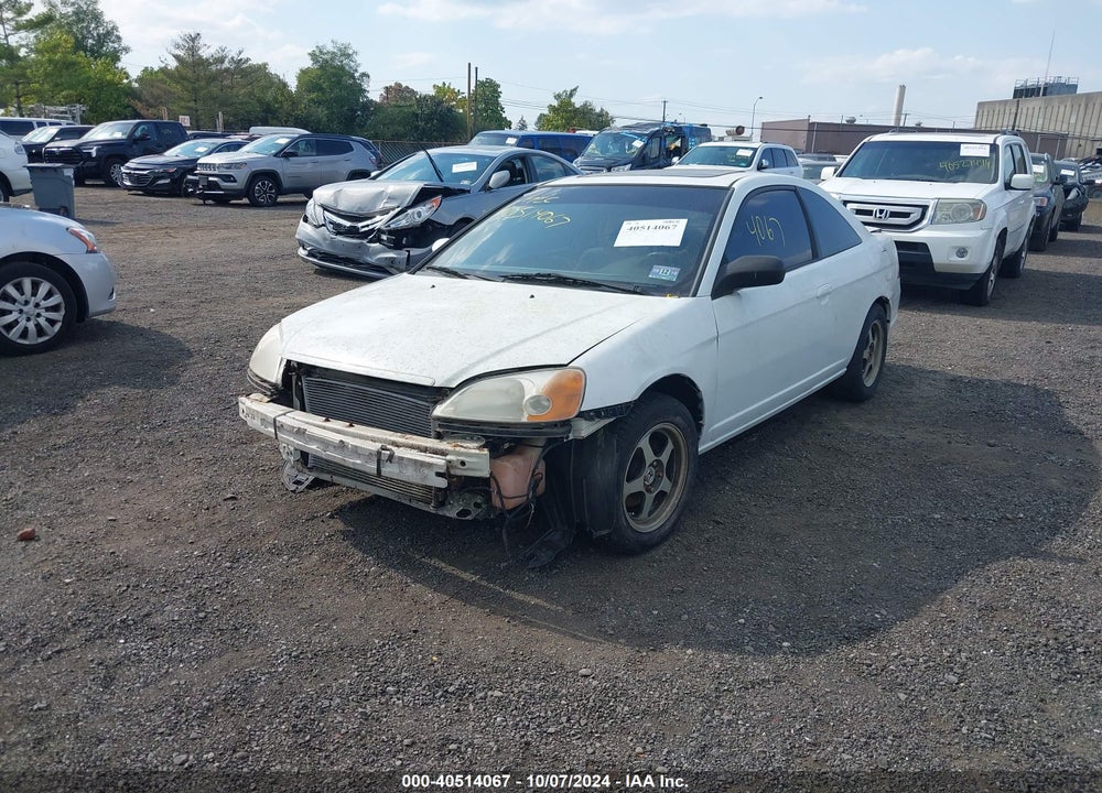 2003 HONDA CIVIC EX VIN: 1HGEM219X3L081564