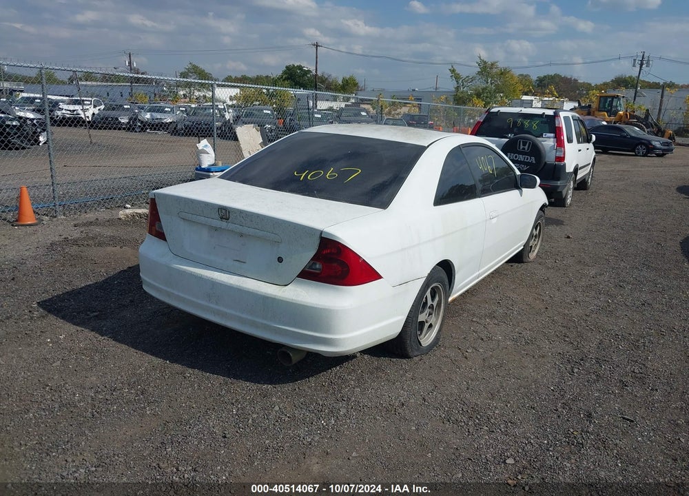 2003 HONDA CIVIC EX VIN: 1HGEM219X3L081564