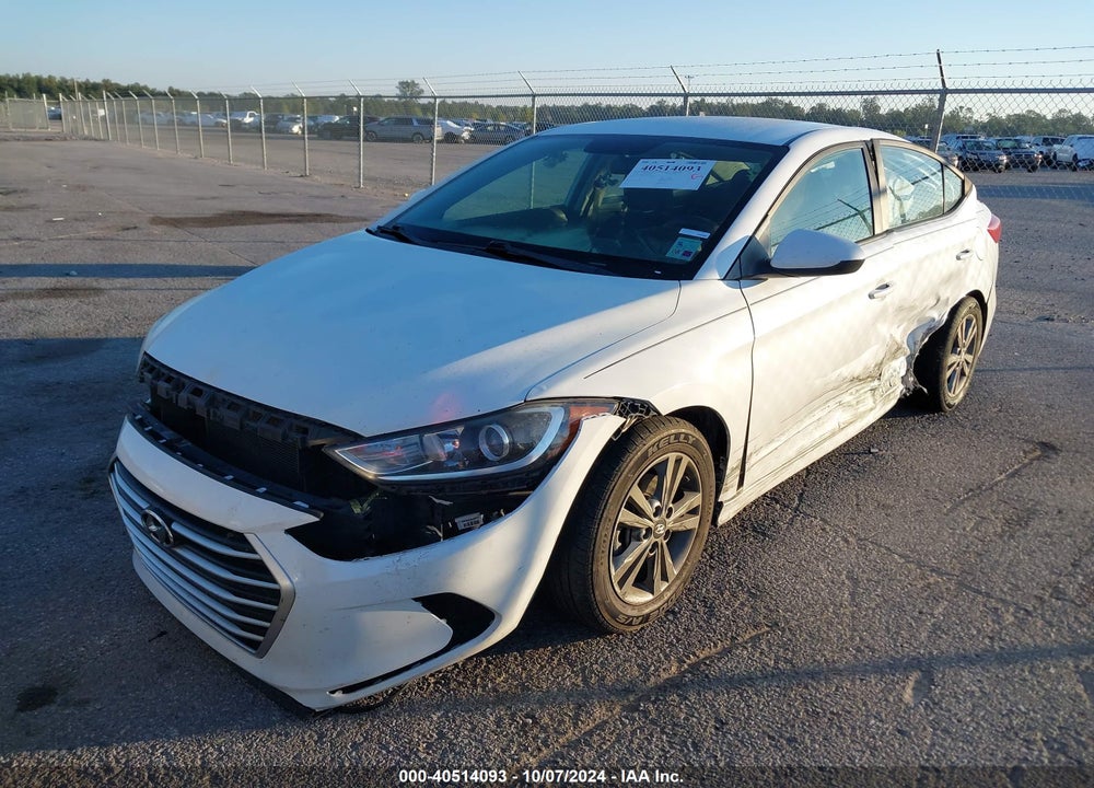 2018 HYUNDAI ELANTRA SEL VIN: 5NPD84LF9JH302988