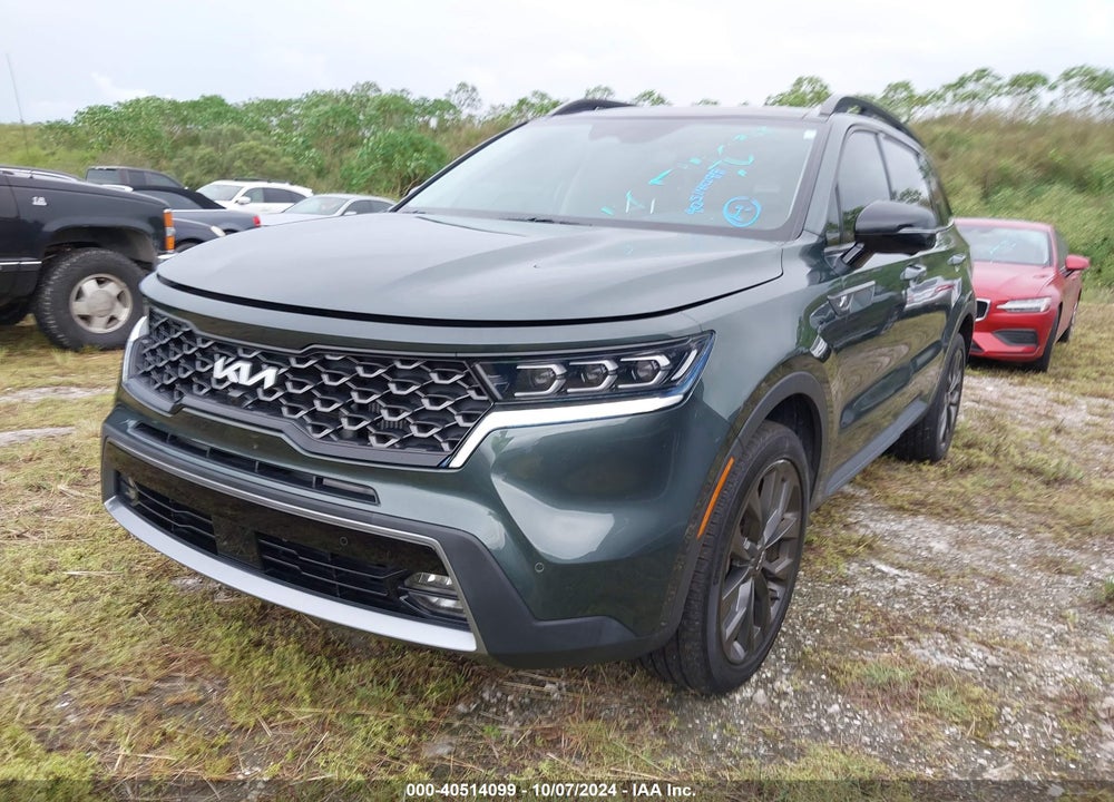 2022 KIA SORENTO X-LINE SX PRESTIGE VIN: 5XYRKDLF2NG113426