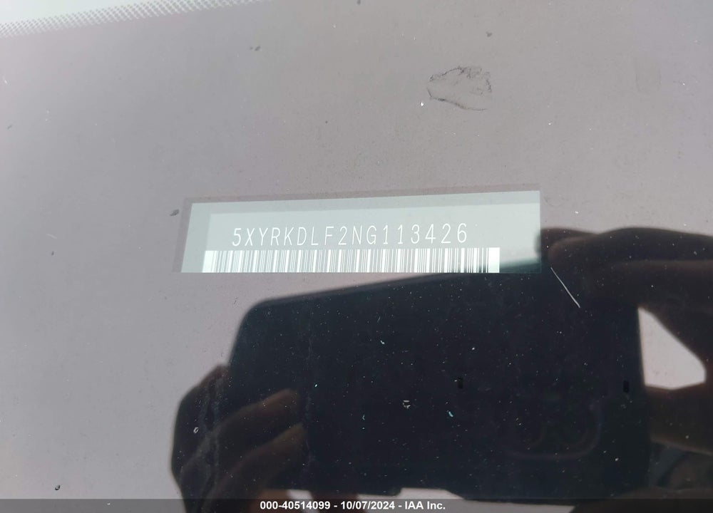 2022 KIA SORENTO X-LINE SX PRESTIGE VIN: 5XYRKDLF2NG113426