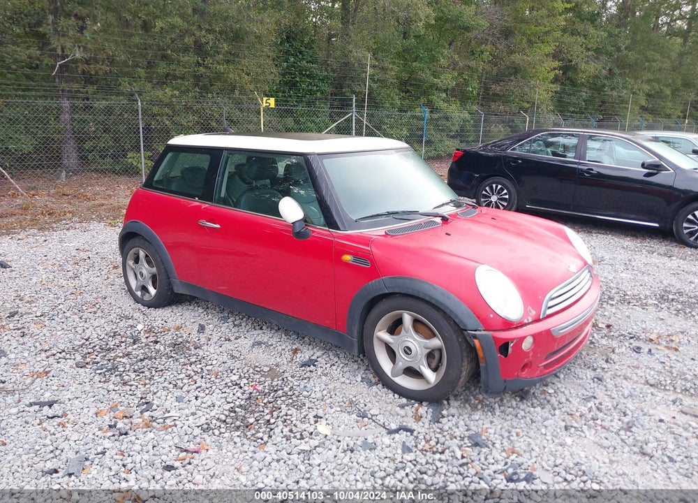 2006 MINI COOPER VIN: WMWRC33586TK66619