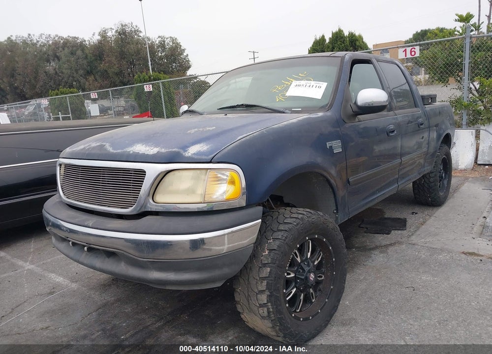 2002 FORD F-150 LARIAT/XLT VIN: 1FTRW07L62KE24540