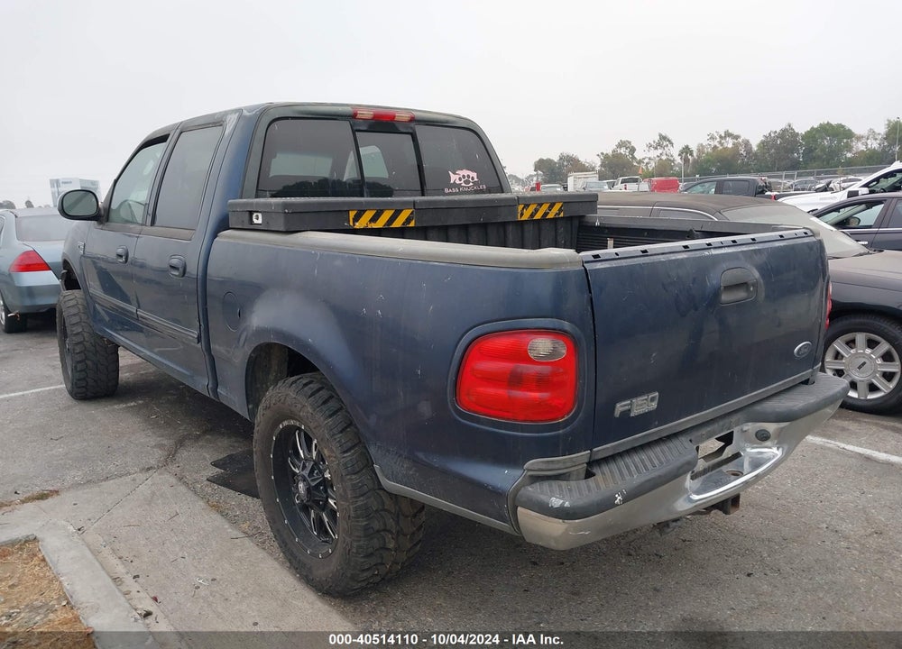 2002 FORD F-150 LARIAT/XLT VIN: 1FTRW07L62KE24540