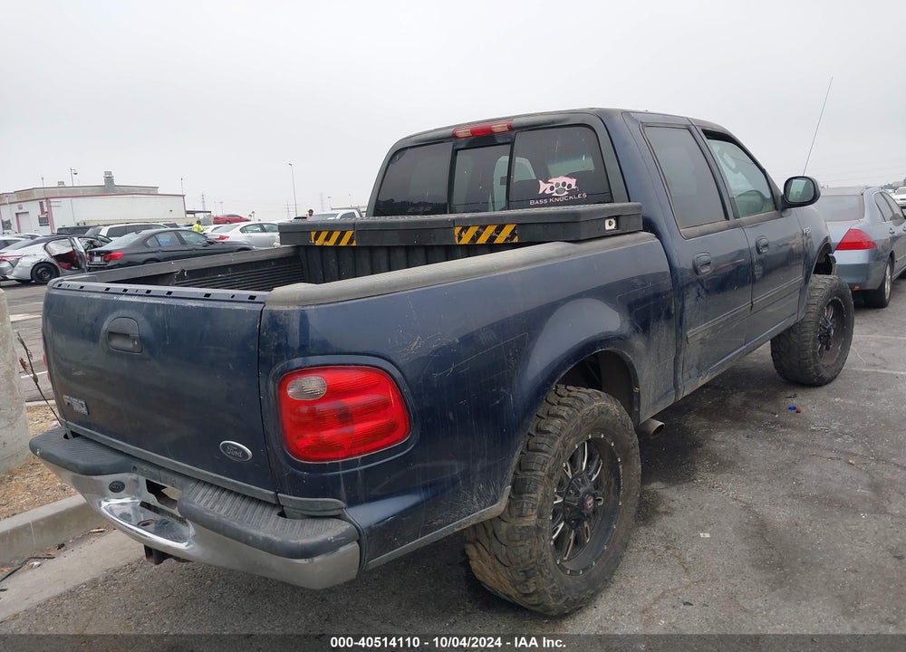 2002 FORD F-150 LARIAT/XLT VIN: 1FTRW07L62KE24540