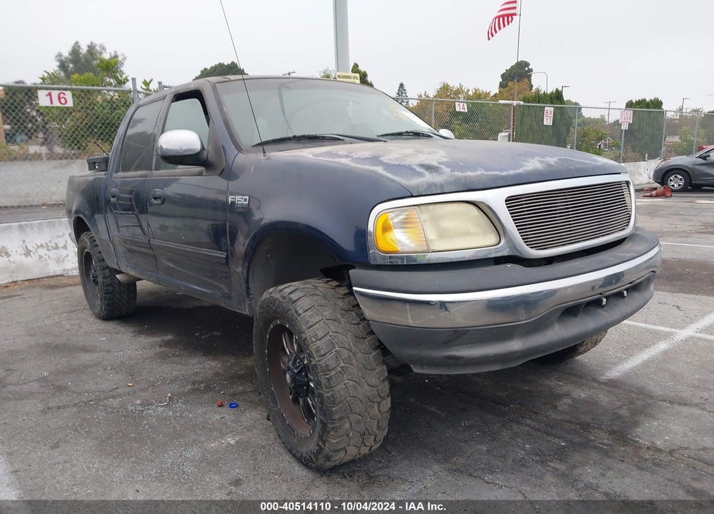 2002 FORD F-150 LARIAT/XLT VIN: 1FTRW07L62KE24540
