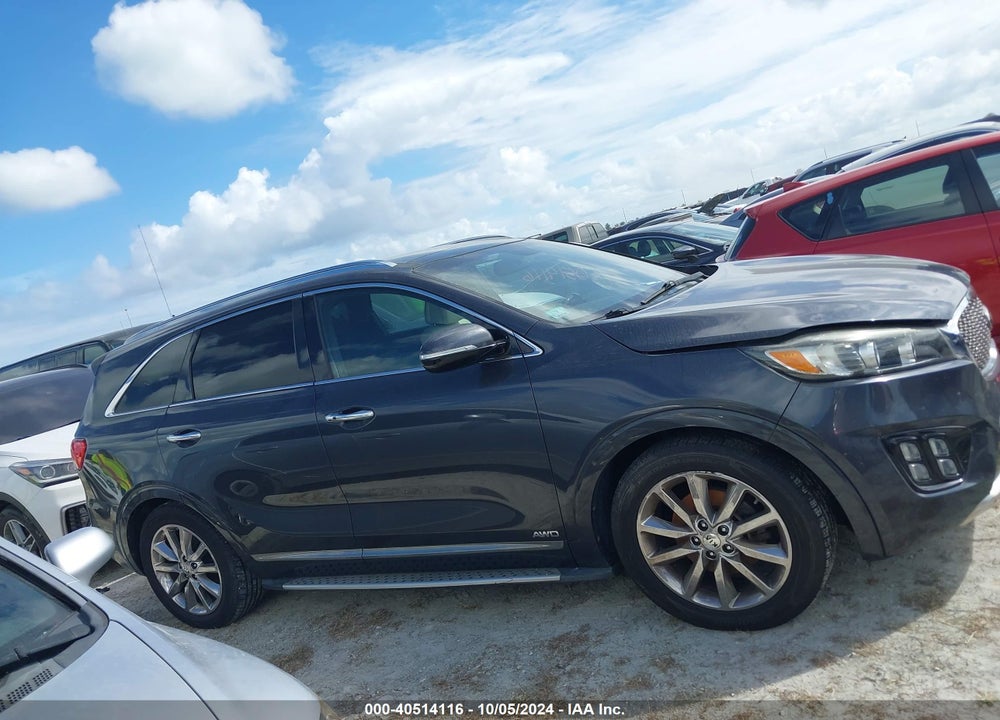 2016 KIA SORENTO 3.3L SXL VIN: 5XYPKDA57GG085353