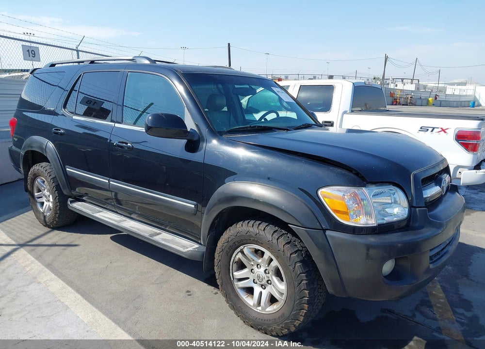 2005 TOYOTA SEQUOIA LIMITED V8 VIN: 5TDBT48AX5S242450