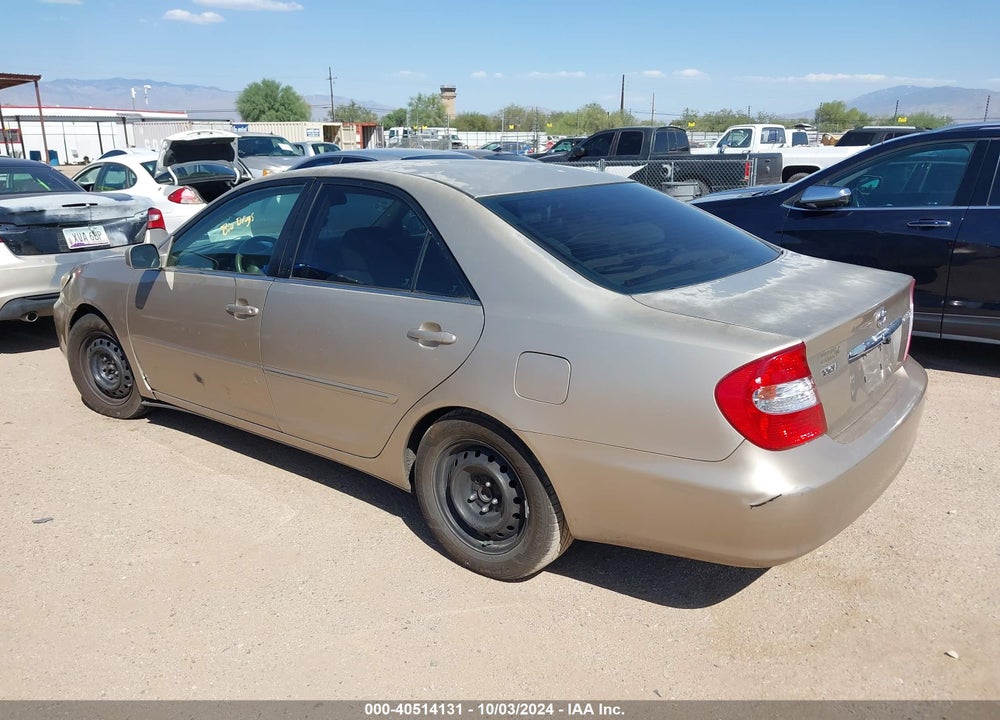 2003 TOYOTA CAMRY XLE VIN: 4T1BE32K83U241744