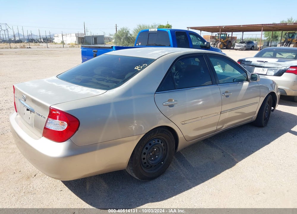 2003 TOYOTA CAMRY XLE VIN: 4T1BE32K83U241744