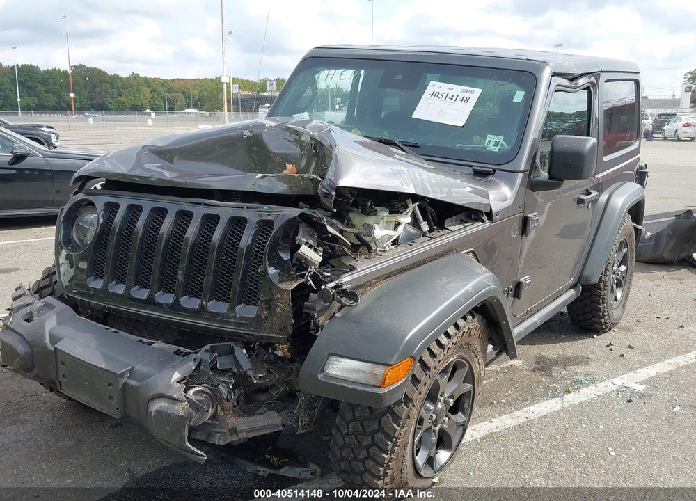 2021 JEEP WRANGLER WILLYS 4X4 VIN: 1C4GJXAN6MW810329