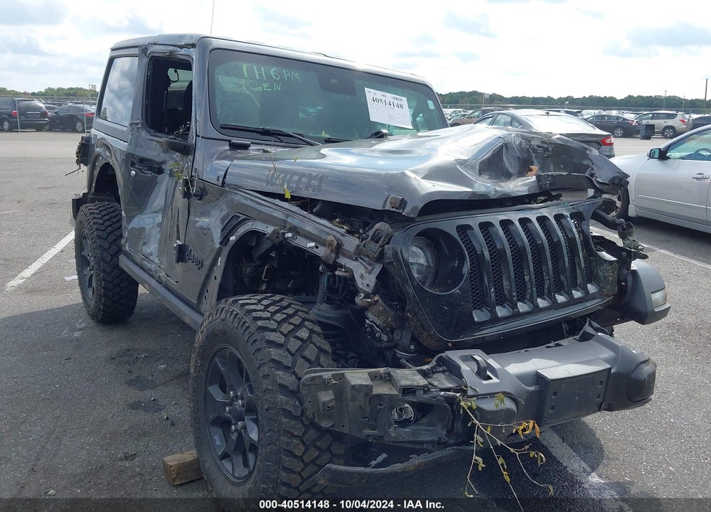 2021 JEEP WRANGLER WILLYS 4X4 VIN: 1C4GJXAN6MW810329