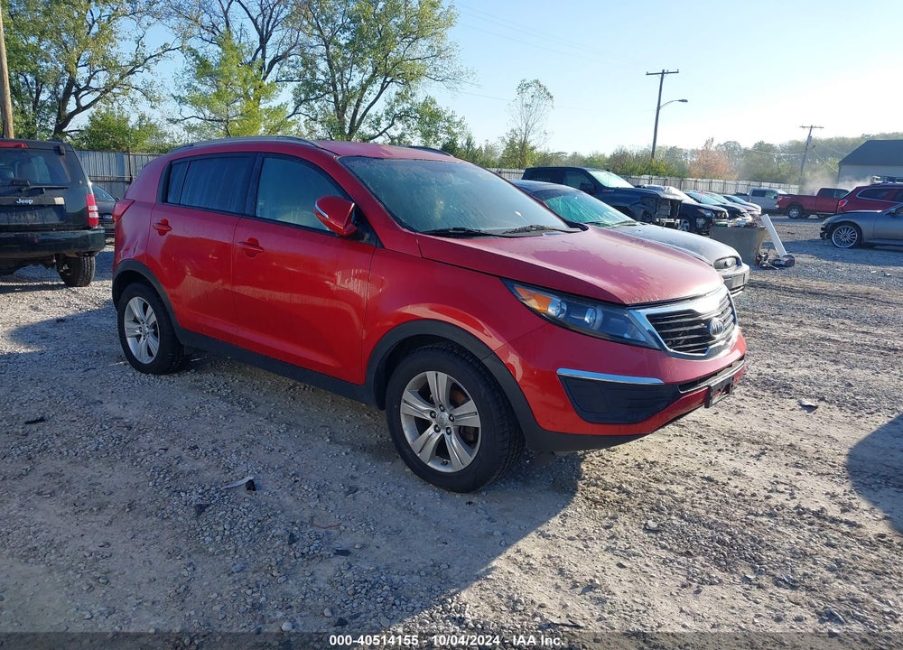 2011 KIA SPORTAGE LX VIN: KNDPB3A20B7135631