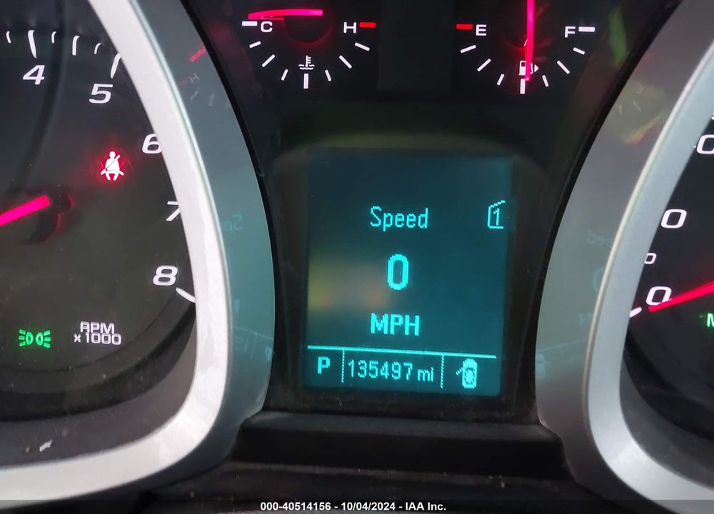 2012 CHEVROLET EQUINOX 1LT VIN: 2GNFLEEK2C6307150