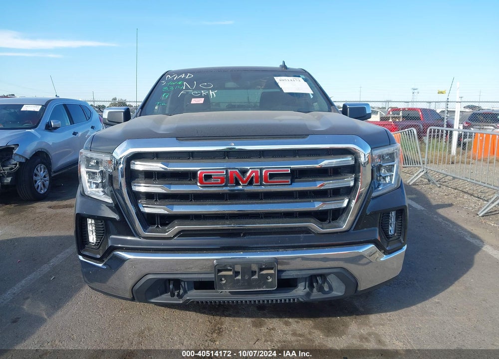 2021 GMC SIERRA 1500 4WD SHORT BOX SLE VIN: 3GTP9BEK0MG199403