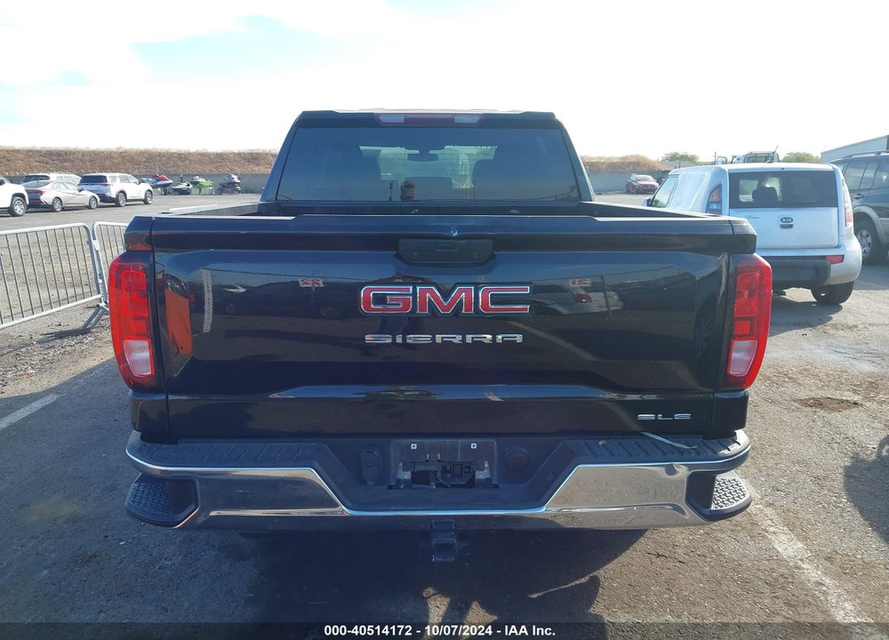 2021 GMC SIERRA 1500 4WD SHORT BOX SLE VIN: 3GTP9BEK0MG199403